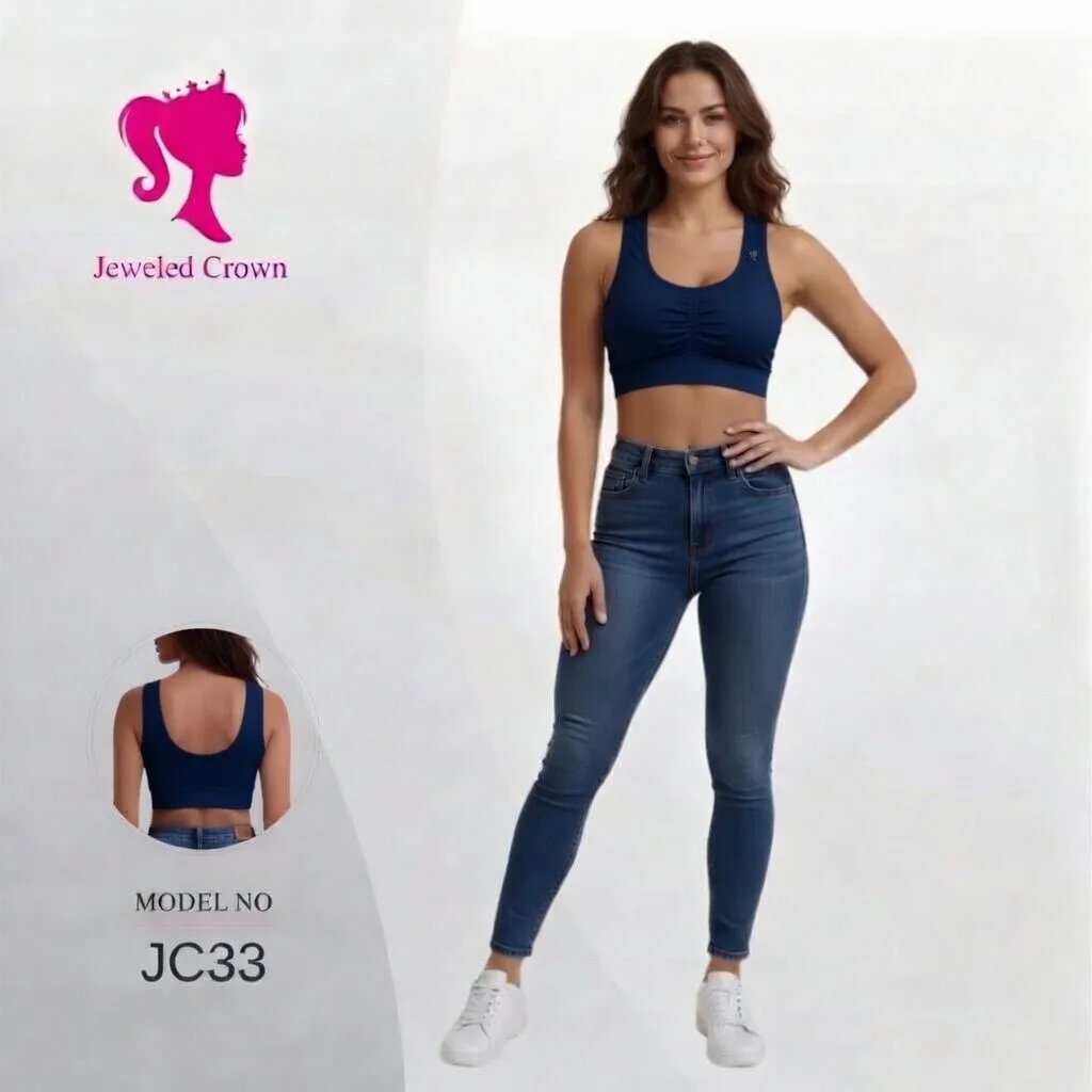 Soft Bra Navy blue