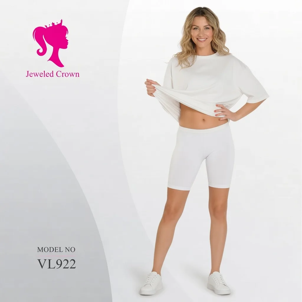 Short legging White