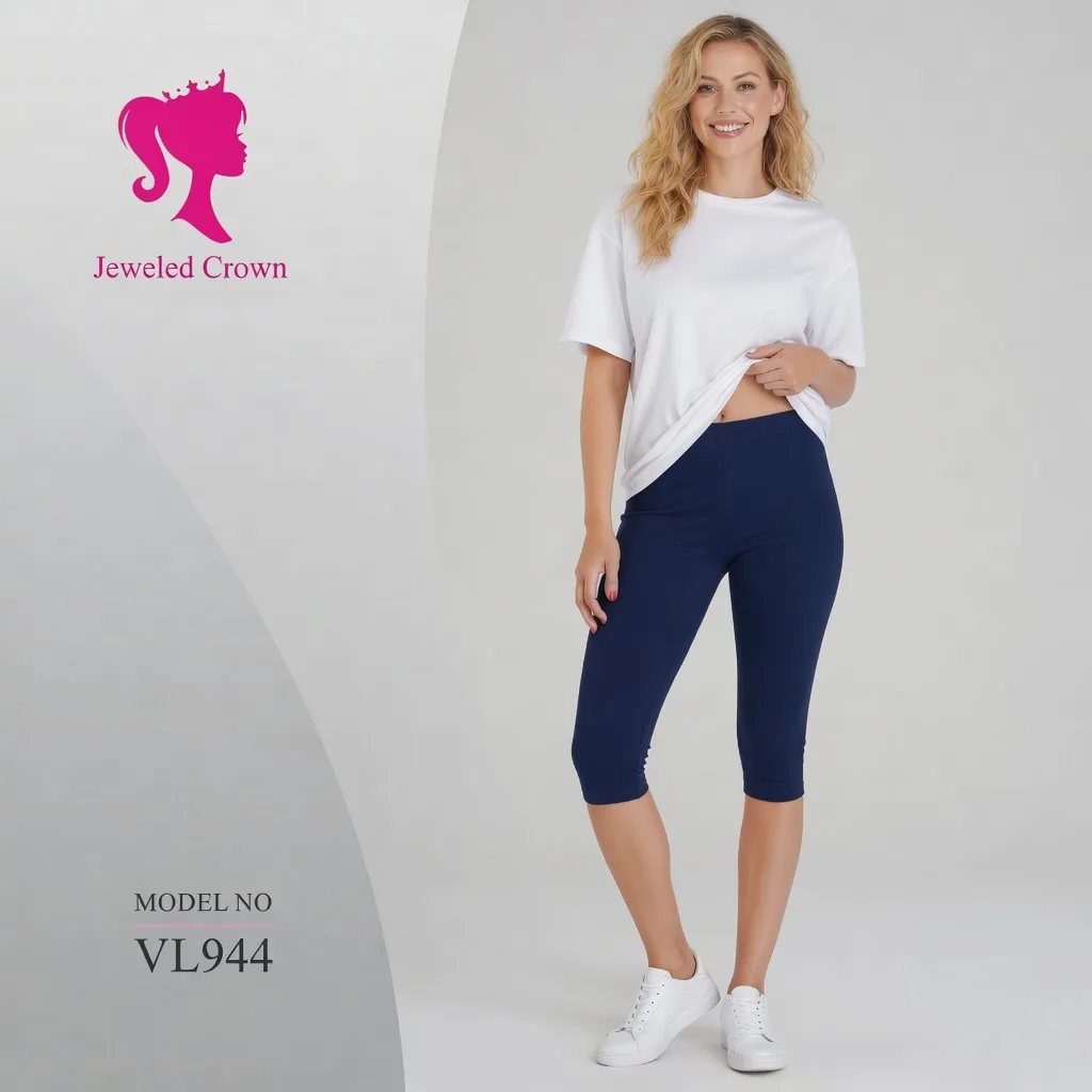 Three Quarters Legging Navy blue