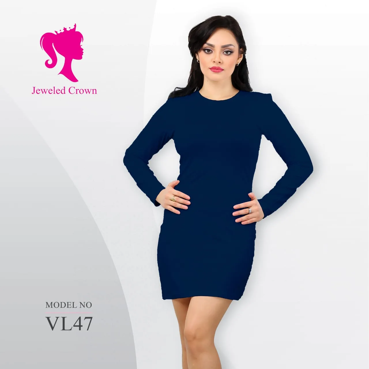 Long Shirt Navy blue