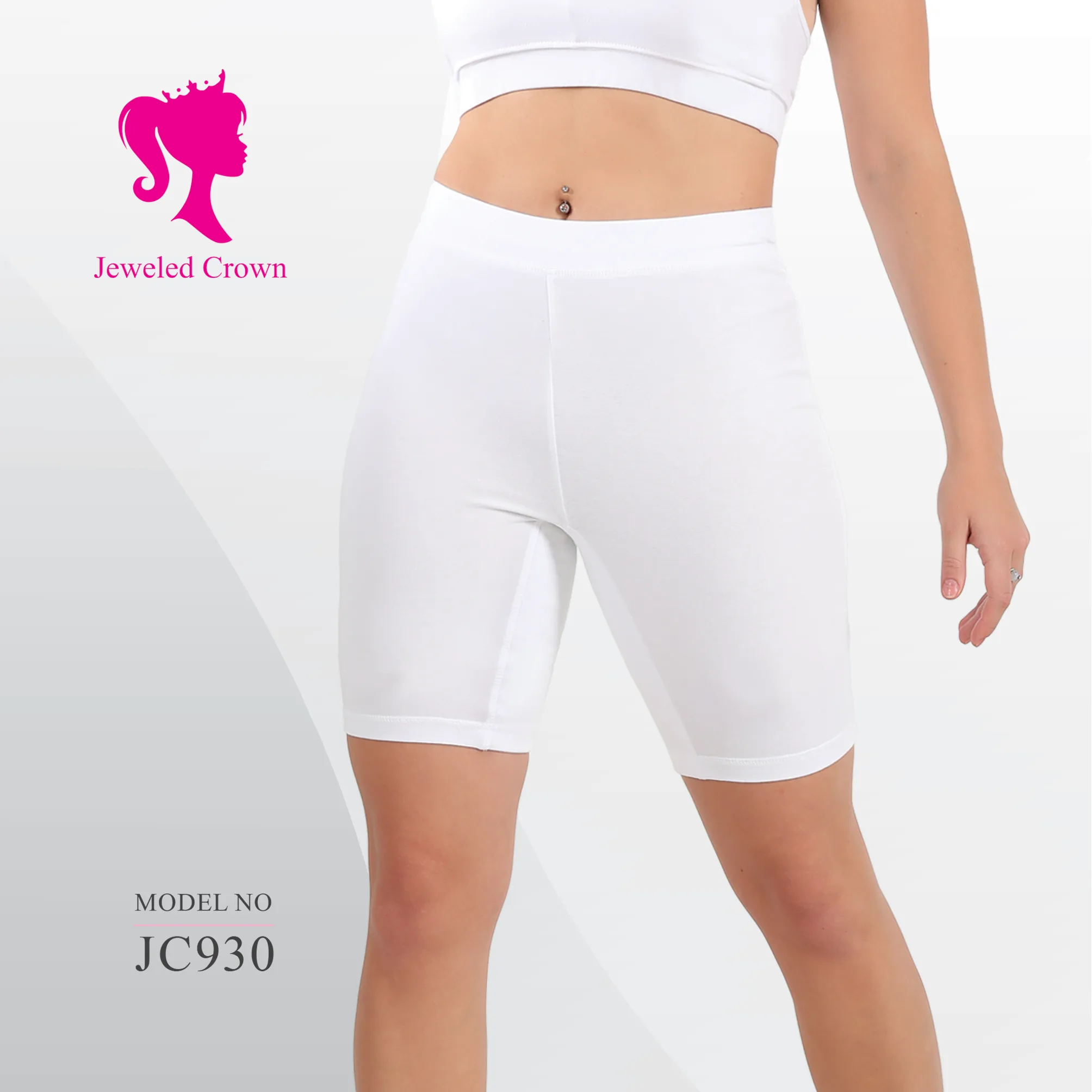 Short double gusset White