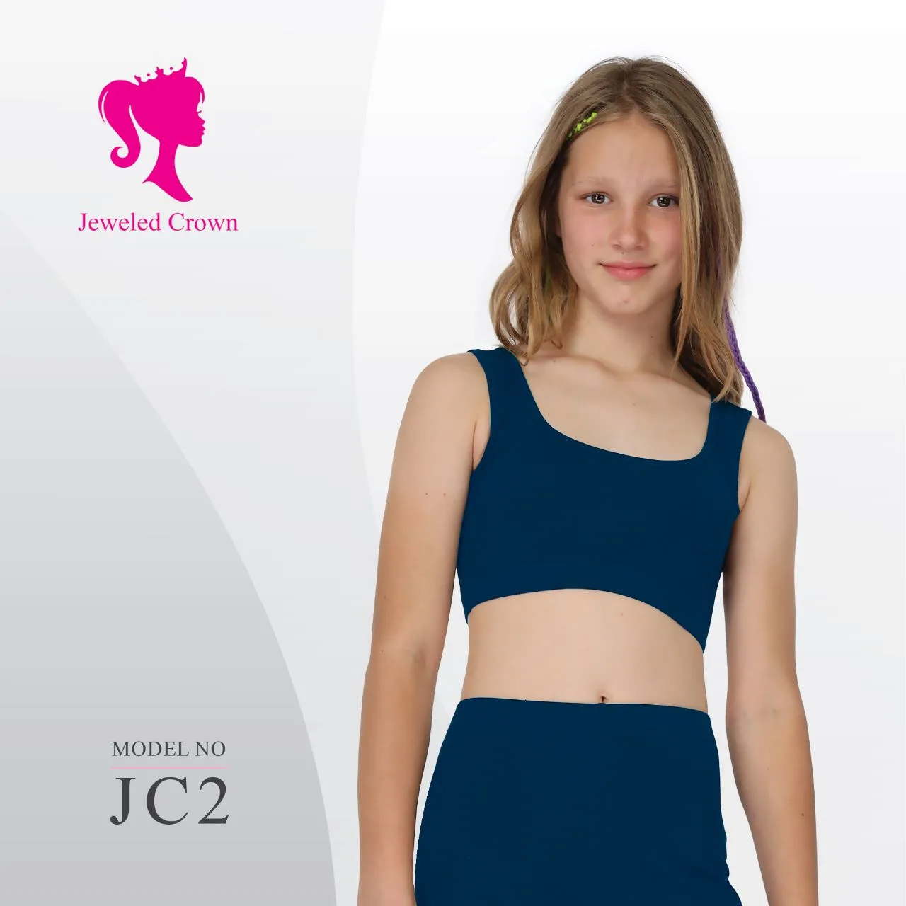 Soft bra. Navy blue
